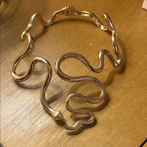 Gold Snake Necklace
